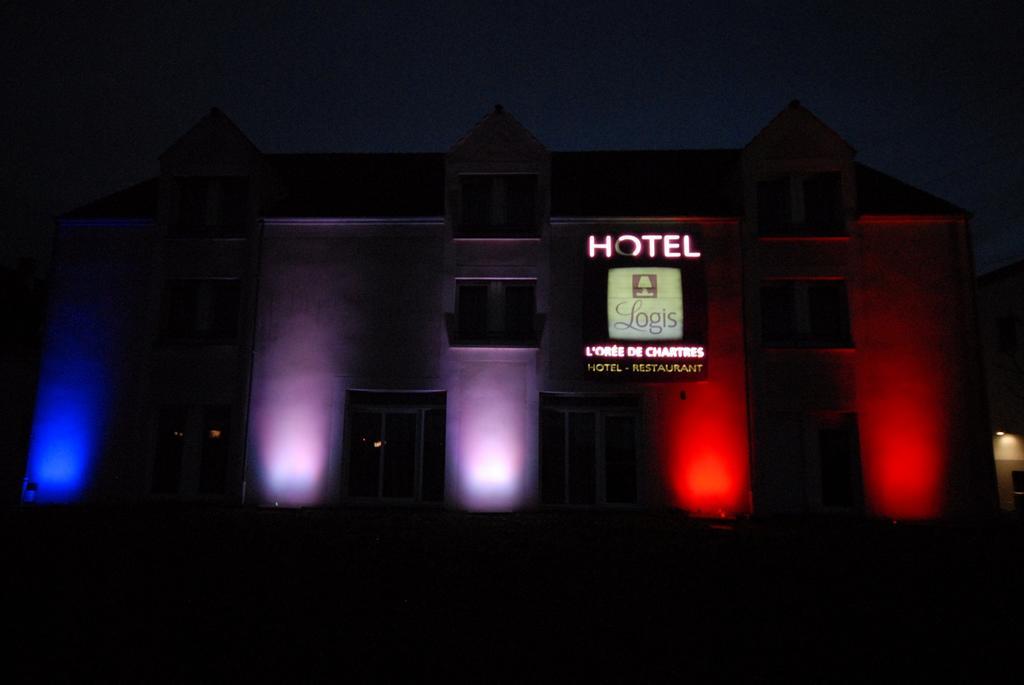 Logis Hotel L'Oree De Chartres - Barjouville Exterior photo