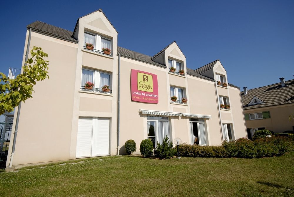Logis Hotel L'Oree De Chartres - Barjouville Exterior photo